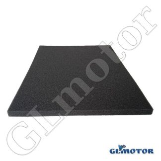 Légszűrő szivacs tábla 15 mm robogó, motor