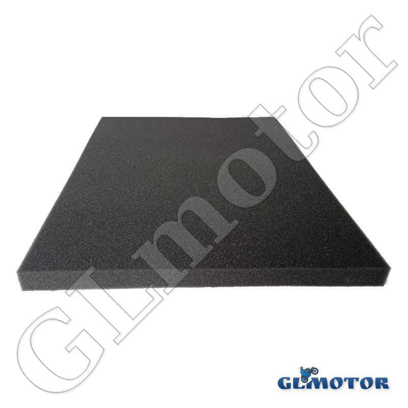 Légszűrő szivacs tábla 20 mm robogó, motor