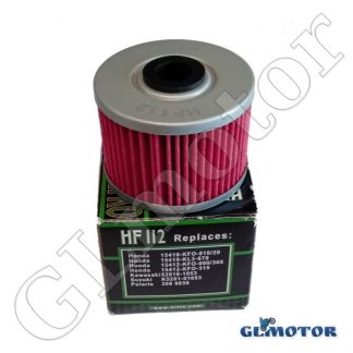 Olajszűrő Kawasaki 125-250-300, Honda 250, ccm HF112